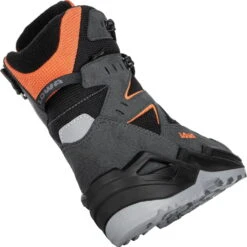 LOWA Chaussures D'Hiver Enfants - Lino GTX - Graphite/orange (Pointure 25-35) -Chaussures Lowa lowa 640530 9728 lino gtx graphite orange d 1562299