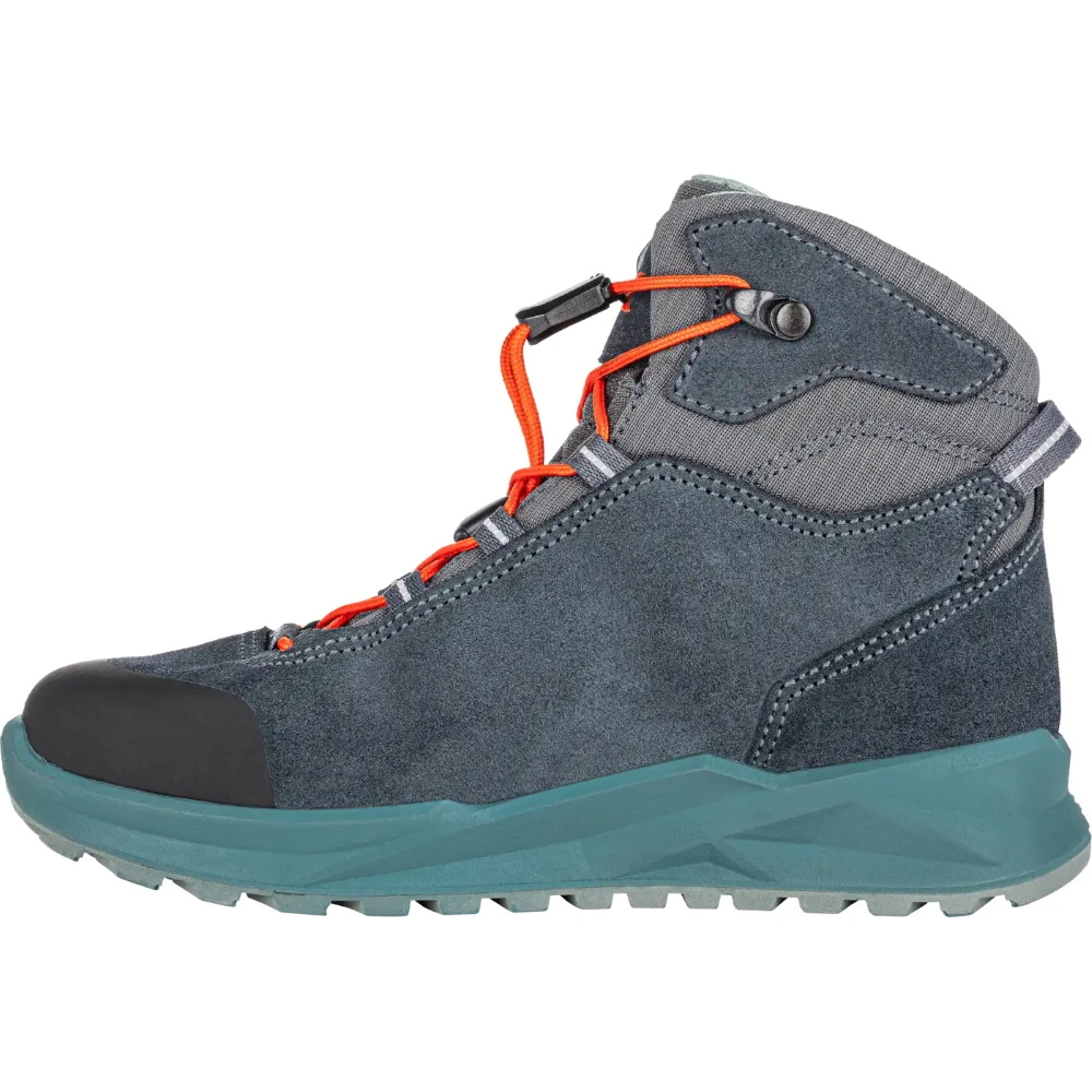 LOWA Chaussures D'hiver Enfant - Callisto GTX Mid Junior Kids Winter Boots - Steel Blue/flame (Pointure 36-40) 3 LOWA Chaussures D'hiver Enfant - Callisto GTX Mid Junior Kids Winter Boots - Steel Blue/flame (Pointure 36-40) – Image 3