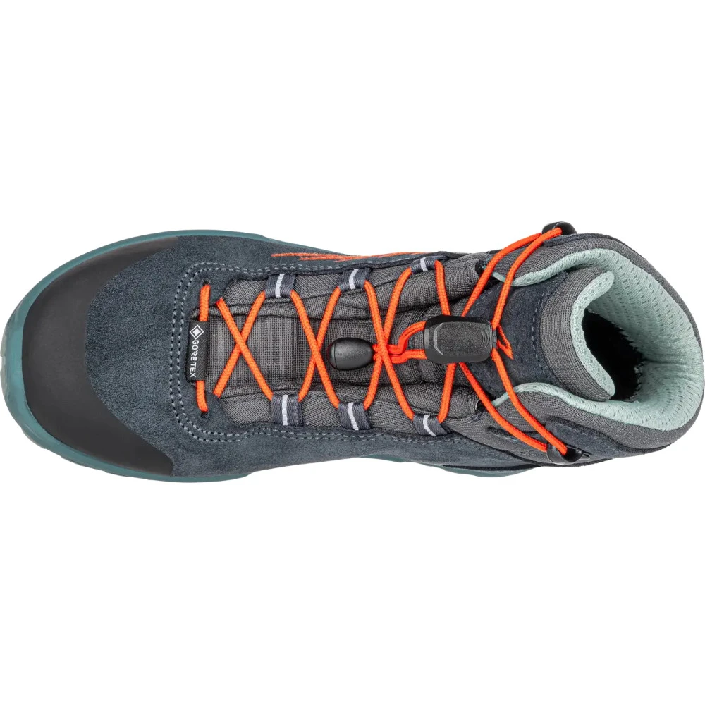 LOWA Chaussures D'hiver Enfant - Callisto GTX Mid Junior Kids Winter Boots - Steel Blue/flame (Pointure 36-40) 6 LOWA Chaussures D'hiver Enfant - Callisto GTX Mid Junior Kids Winter Boots - Steel Blue/flame (Pointure 36-40) – Image 6