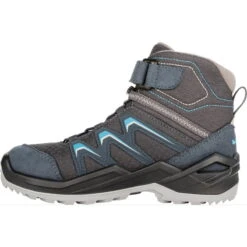 LOWA Chaussures Enfant - Maddox Warm GTX Mid Junior - Bleu Acier (pointure 36-40) -Chaussures Lowa lowa 640781 0917 maddox warm gtx mid c 1541006