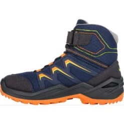 LOWA Chaussures Enfant - Maddox Warm GTX Mid Junior - Marine/orange (pointure 25-35) 7 LOWA Chaussures Enfant - Maddox Warm GTX Mid Junior - Marine/orange (pointure 25-35) -Chaussures Lowa lowa 640781 6910 maddox warm gtx mid navy orange c 1541005 1
