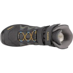 LOWA Chaussures Enfant - Maddox Warm GTX Hi Junior - Graphite/bleu Acier (Pointure 25-35) 9 LOWA Chaussures Enfant - Maddox Warm GTX Hi Junior - Graphite/bleu Acier (Pointure 25-35) -Chaussures Lowa lowa 640783 9697 maddox warm gtx hi graphite steelblue e 1543422