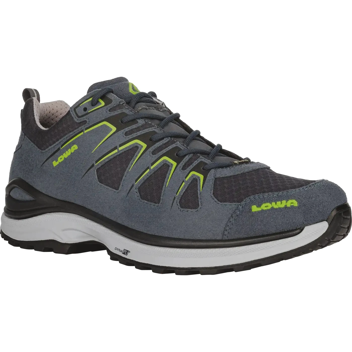 LOWA Chaussures - Innox Evo GTX Lo - Steel Blue/lime 2 LOWA Chaussures - Innox Evo GTX Lo - Steel Blue/lime – Image 2