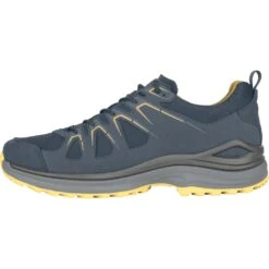 LOWA Chaussures - Innox Evo GTX Lo - Steel Blue/mustard 8 LOWA Chaussures - Innox Evo GTX Lo - Steel Blue/mustard -Chaussures Lowa lowa innox evo gtx lo shoes steel blue mustard 3 1346333