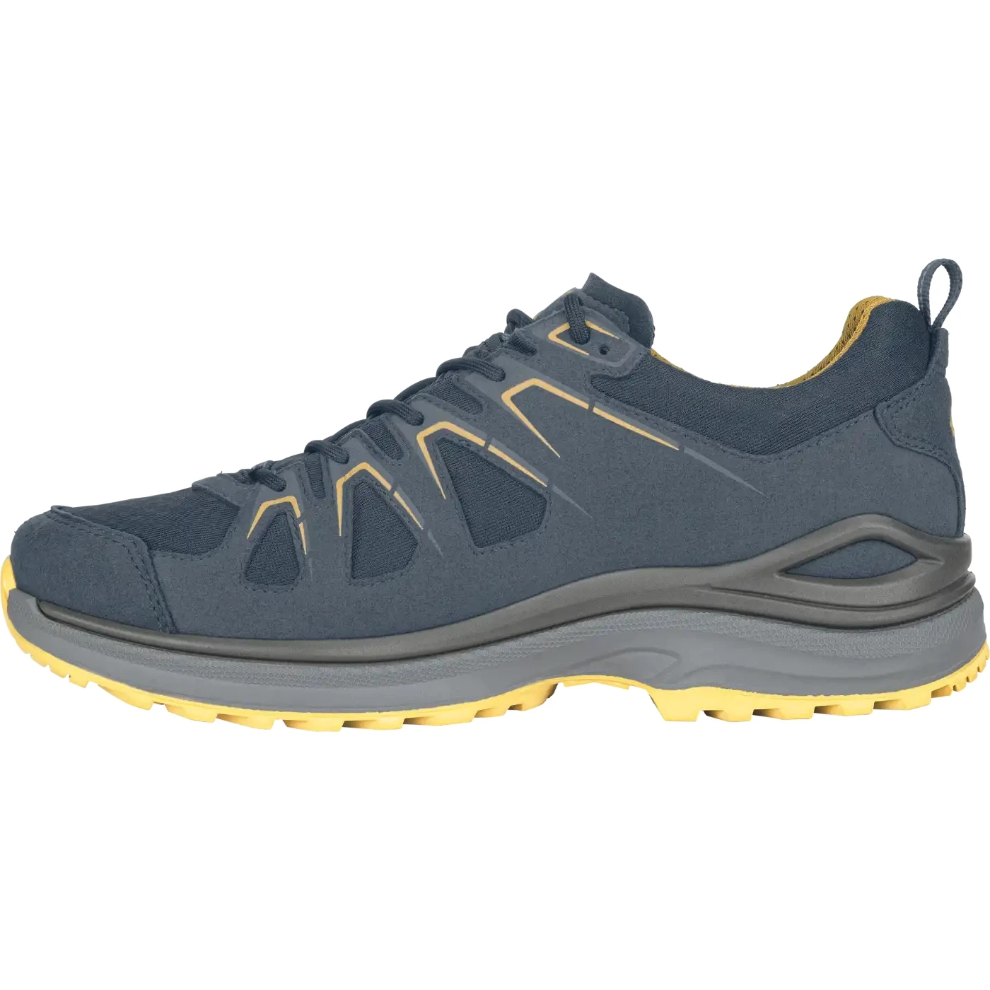 LOWA Chaussures - Innox Evo GTX Lo - Steel Blue/mustard 3 LOWA Chaussures - Innox Evo GTX Lo - Steel Blue/mustard – Image 3