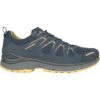 LOWA Chaussures - Innox Evo GTX Lo - Steel Blue/mustard