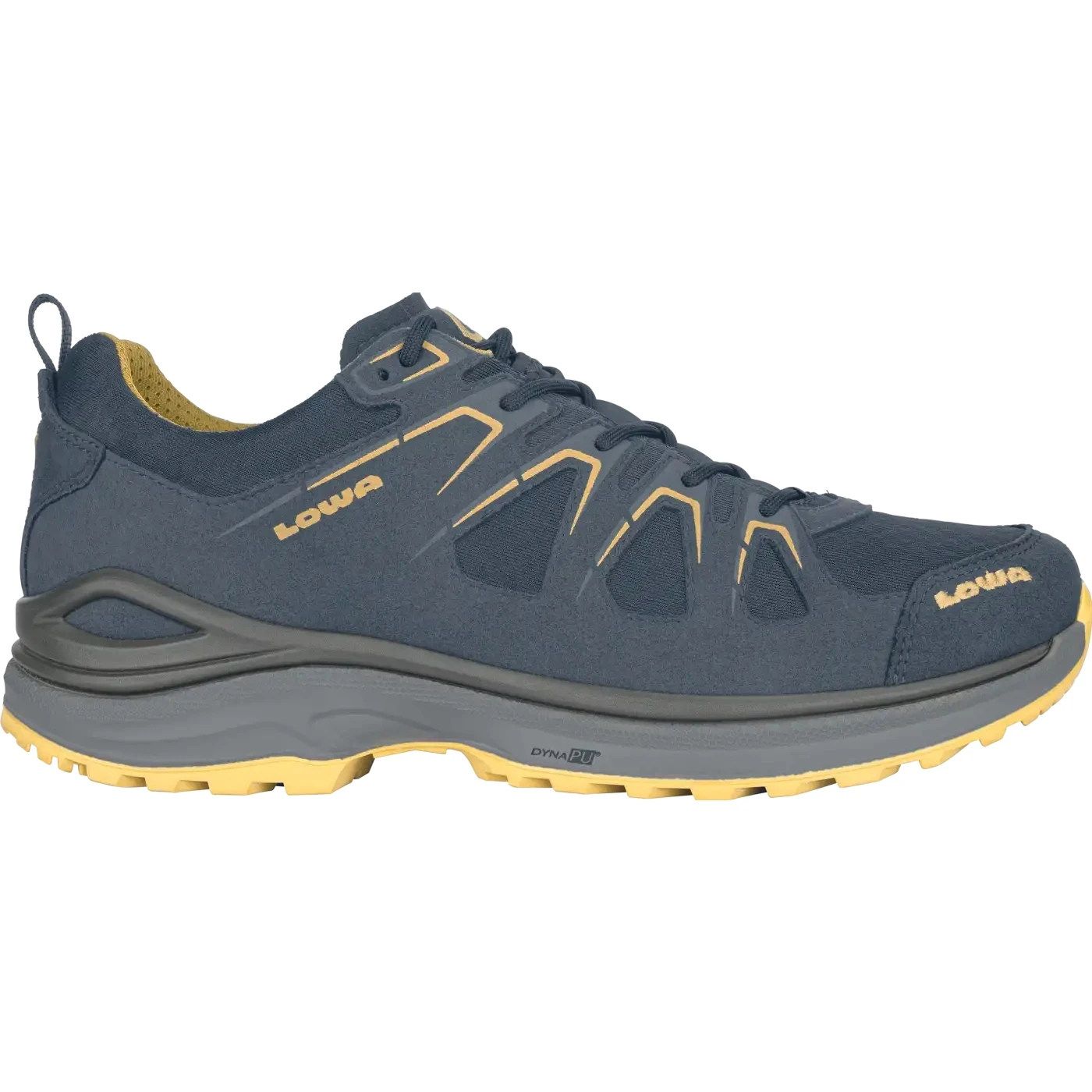 LOWA Chaussures - Innox Evo GTX Lo - Steel Blue/mustard 1 LOWA Chaussures - Innox Evo GTX Lo - Steel Blue/mustard