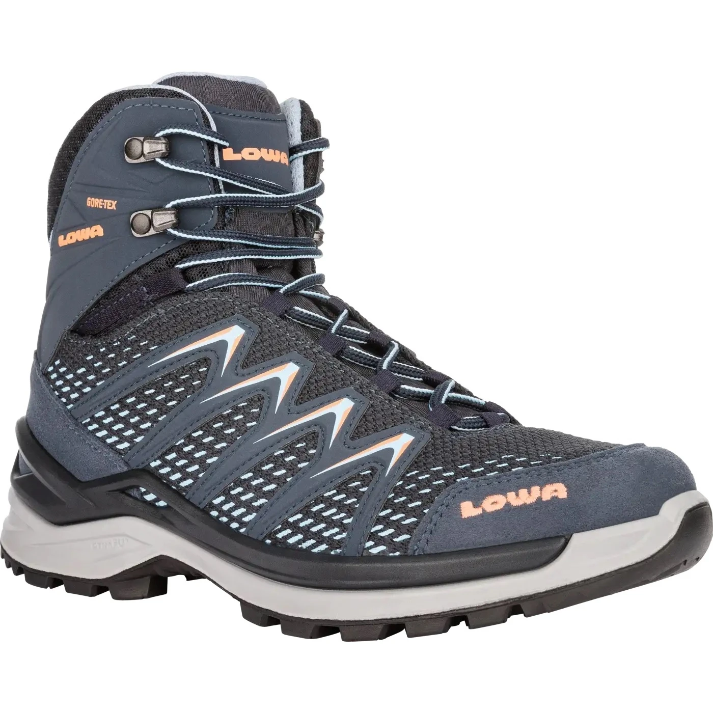 LOWA Chaussures Femme - Innox Pro GTX Mid - Steelblue/salmon 6 LOWA Chaussures Femme - Innox Pro GTX Mid - Steelblue/salmon – Image 6