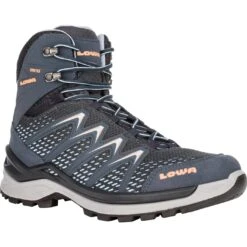 LOWA Chaussures Femme - Innox Pro GTX Mid - Anthracite/rosé 10 LOWA Chaussures Femme - Innox Pro GTX Mid - Anthracite/rosé -Chaussures Lowa lowa innox pro gtx mid ws womens shoe steelblue salmon8 1019060