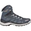 LOWA Chaussures Femme - Innox Pro GTX Mid - Steelblue/salmon