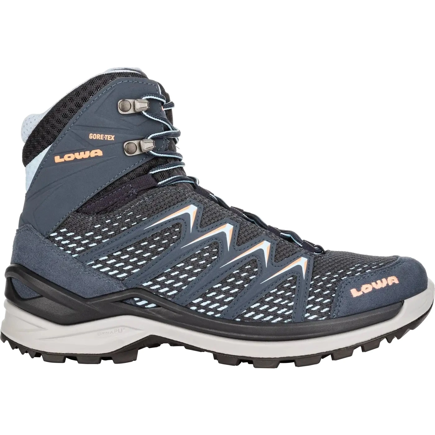 LOWA Chaussures Femme - Innox Pro GTX Mid - Steelblue/salmon 1 LOWA Chaussures Femme - Innox Pro GTX Mid - Steelblue/salmon