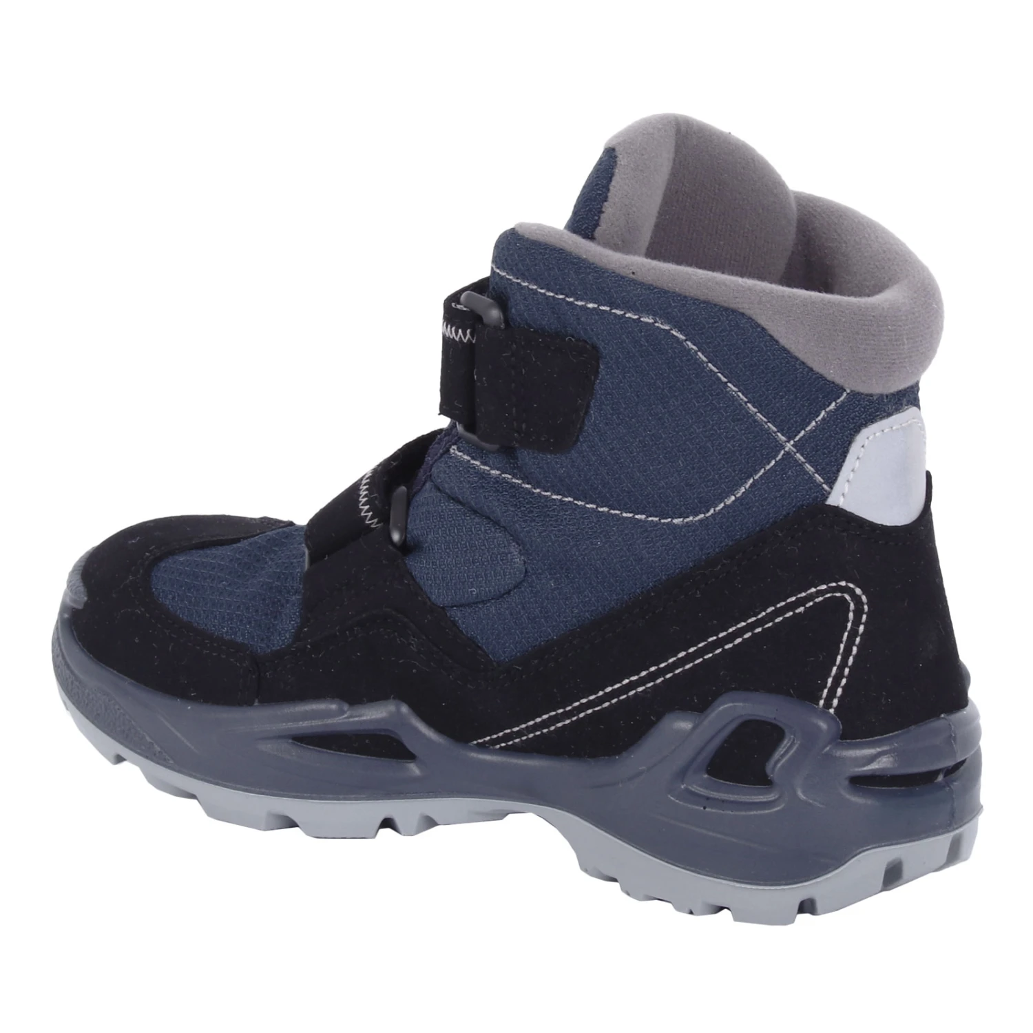 LOWA Chaussures Enfant - Milo GTX Mid - Noir/marine (Pointure 25-35) 4 LOWA Chaussures Enfant - Milo GTX Mid - Noir/marine (Pointure 25-35) – Image 4