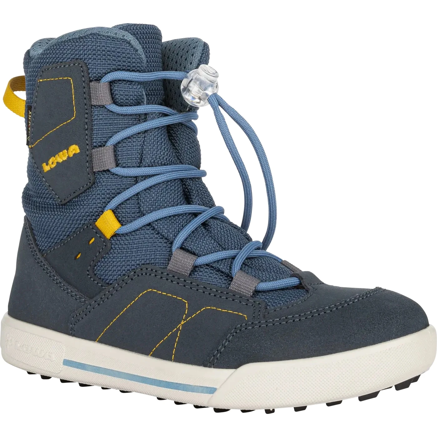 LOWA Raik GTX Kids Winter Boots (Size 36-40) - Dark Blue/denim 2 LOWA Raik GTX Kids Winter Boots (Size 36-40) - Dark Blue/denim – Image 2