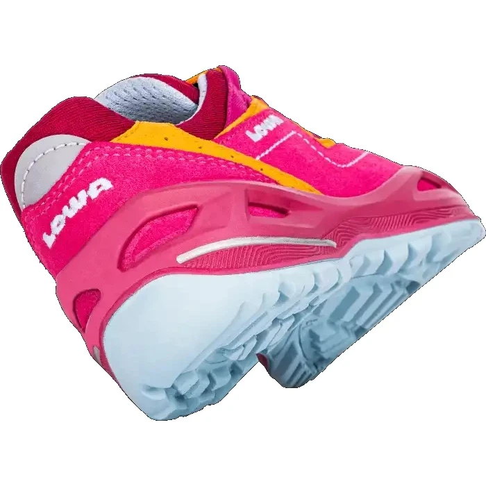 LOWA Robin Evo GTX Lo Chaussures Enfants - Fuchsia/mango (Taille 27-35) 4 LOWA Robin Evo GTX Lo Chaussures Enfants - Fuchsia/mango (Taille 27-35) – Image 4