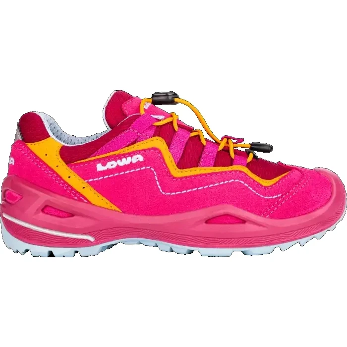 LOWA Robin Evo GTX Lo Chaussures Enfants - Fuchsia/mango (Taille 27-35) 1 LOWA Robin Evo GTX Lo Chaussures Enfants - Fuchsia/mango (Taille 27-35)