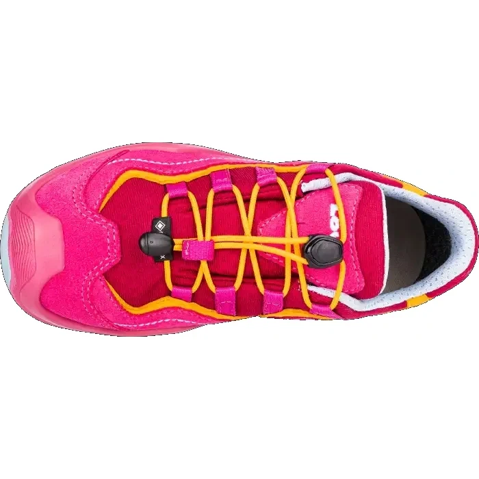 LOWA Robin Evo GTX Lo Chaussures Enfants - Fuchsia/mango (Taille 27-35) 5 LOWA Robin Evo GTX Lo Chaussures Enfants - Fuchsia/mango (Taille 27-35) – Image 5